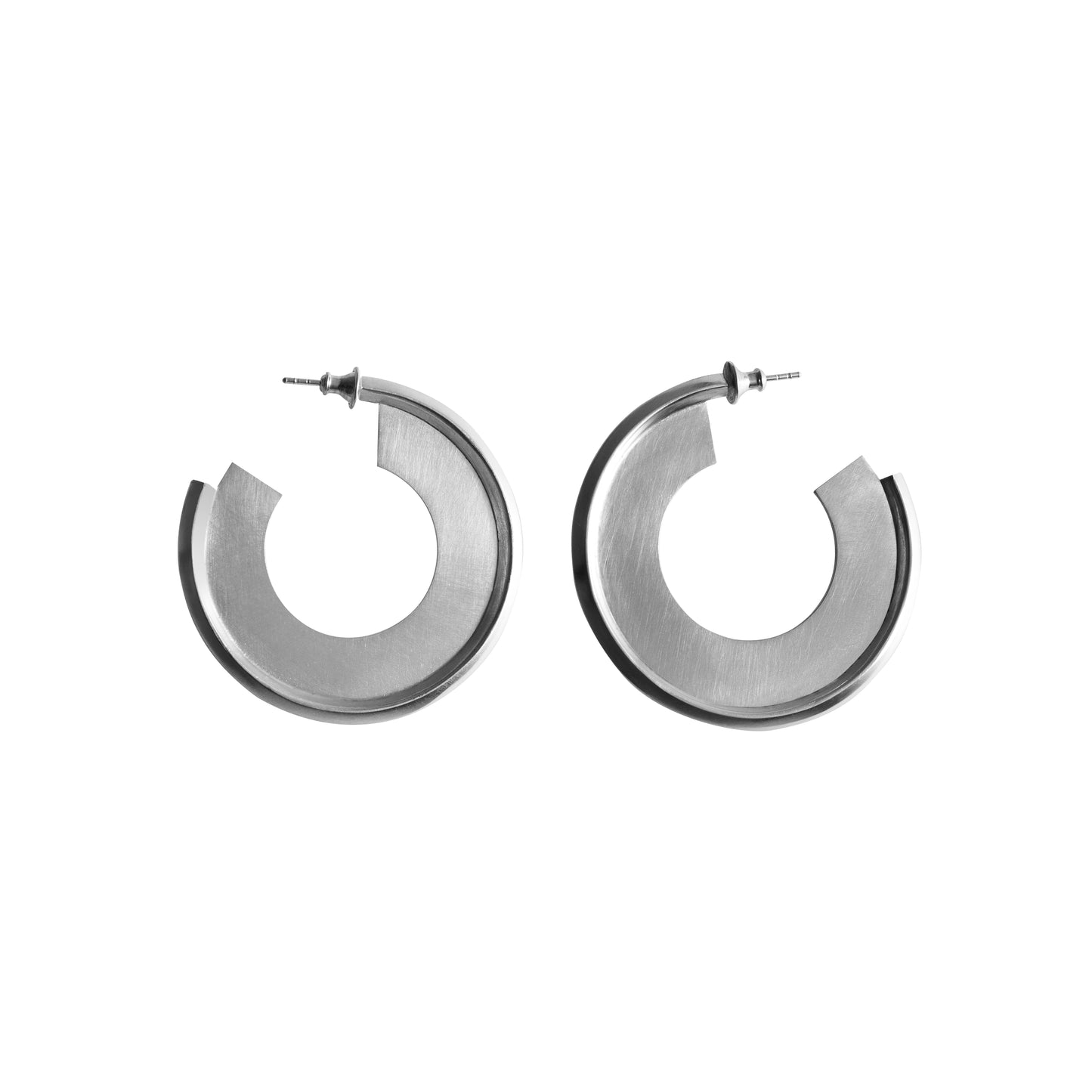 Both Sides of the Moon Hoops | Large