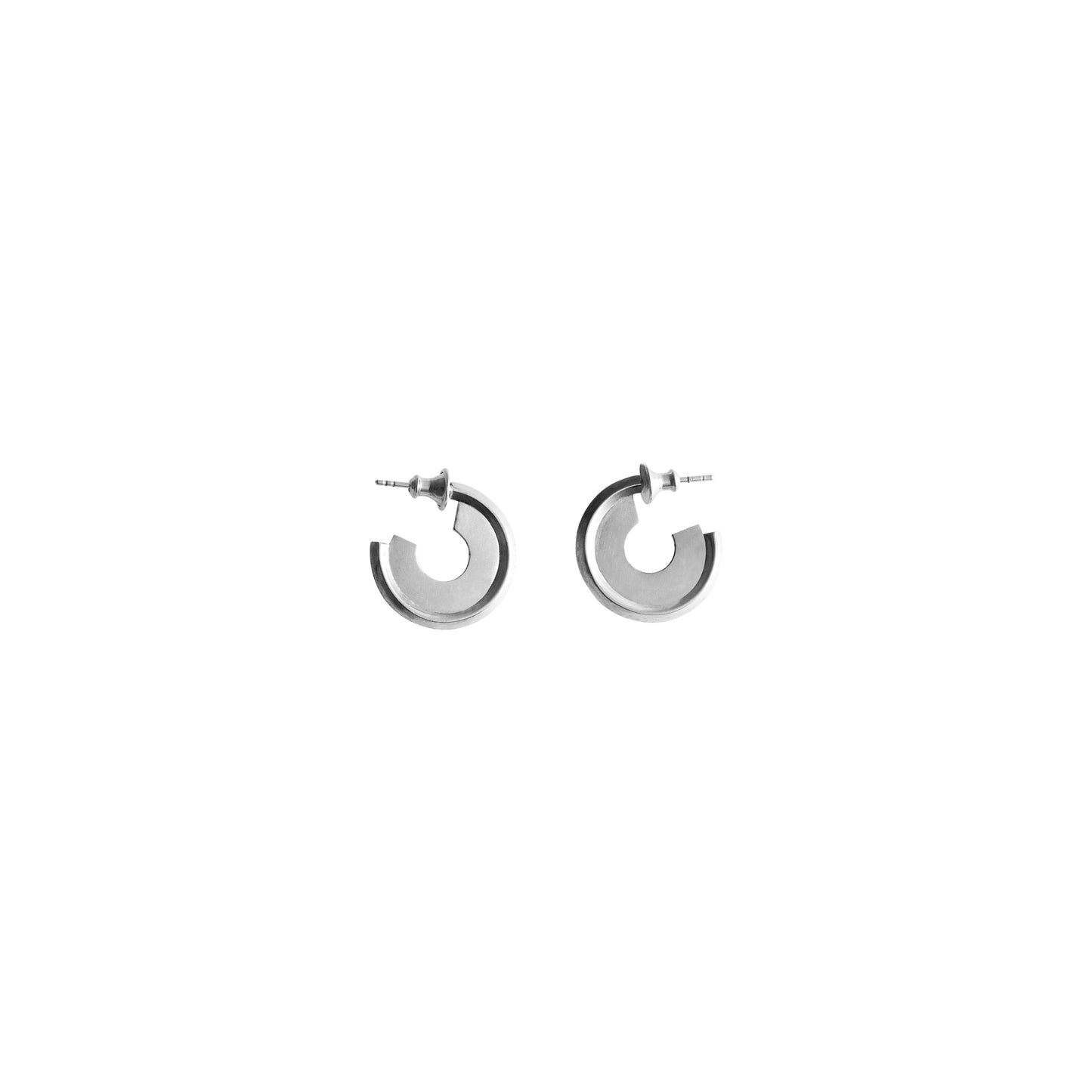 Both Sides of the Moon Hoops | Small