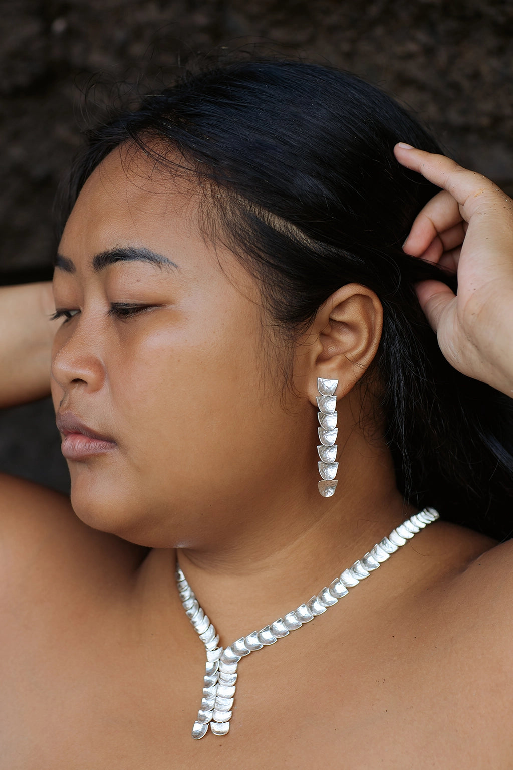 Scales Earrings | Small